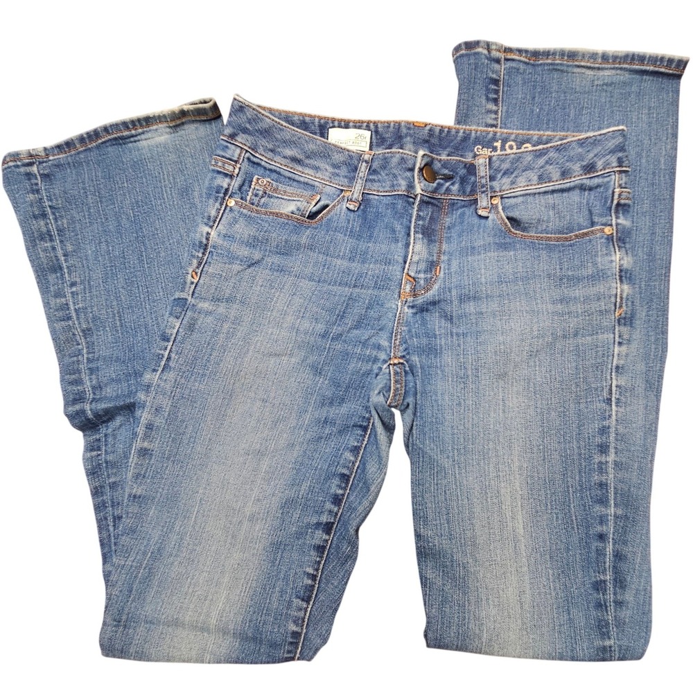 Gap 1969 Perfect Boot Cut Denim Jeans Womens 26 Y2K Revival‎ Western Chic